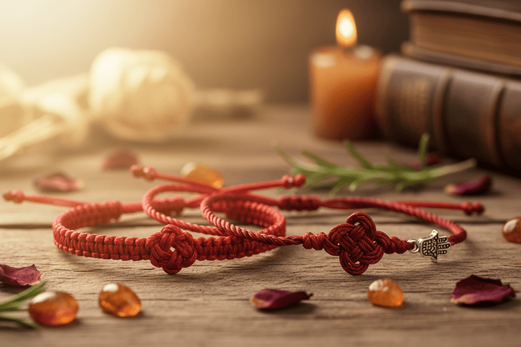 RichHope Kabbalah Armband – Schutz, Wohlstand & Gesundheit | Weihwasser gesegnetes Armband - RichHope