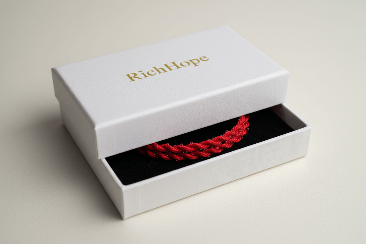 RichHope Kabbalah Armband – Schutz, Wohlstand & Gesundheit | Weihwasser gesegnetes Armband - RichHope